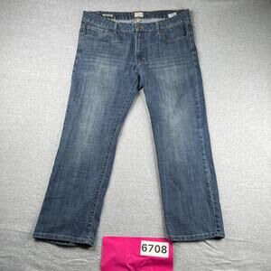 Weatherproof Vintage Straight Jeans Distressed Mens Size 40x30 *SEE